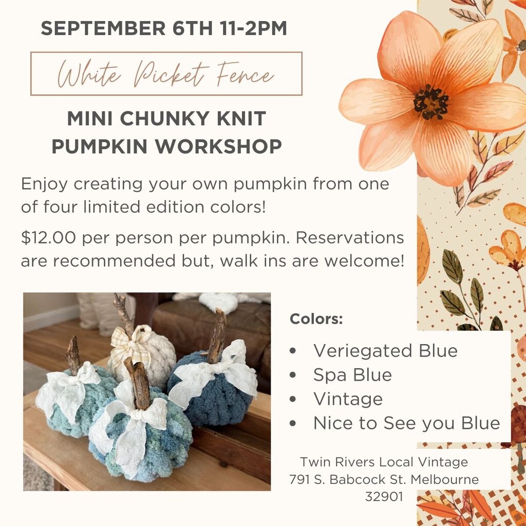 Mini Chunky Knit Pumpkin - September 6, 2025