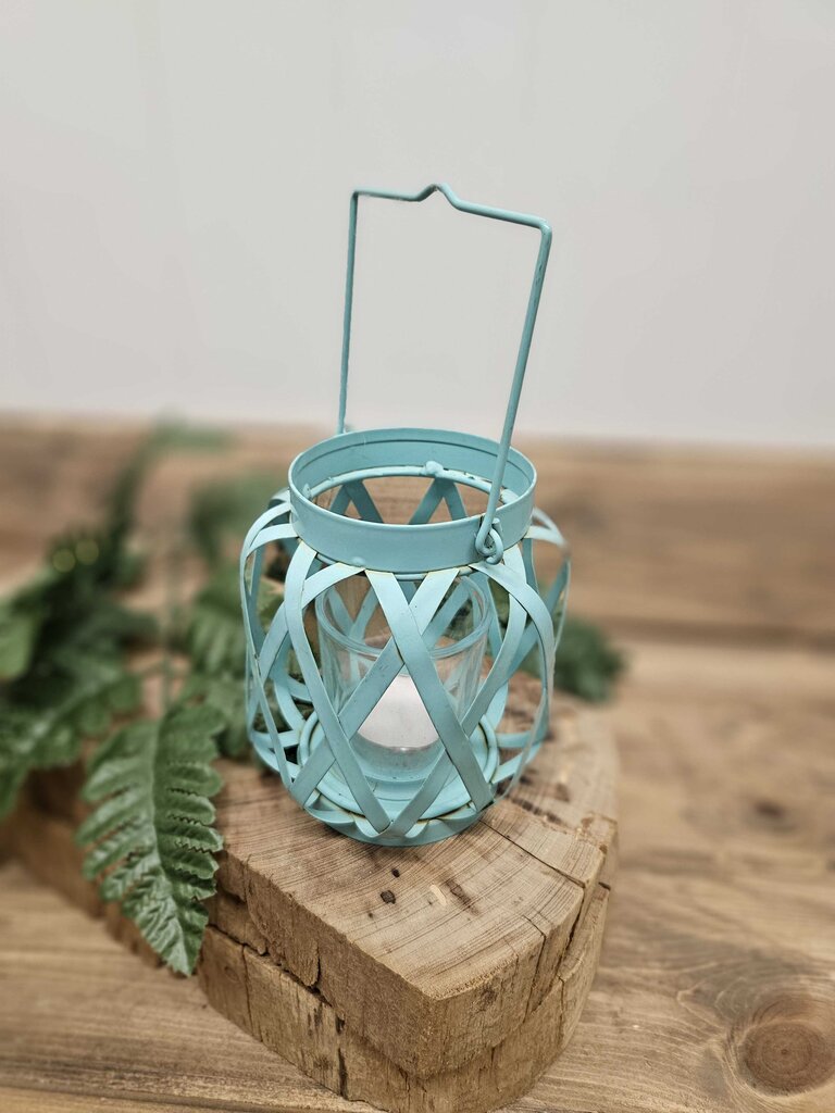 Aqua Metal Lantern