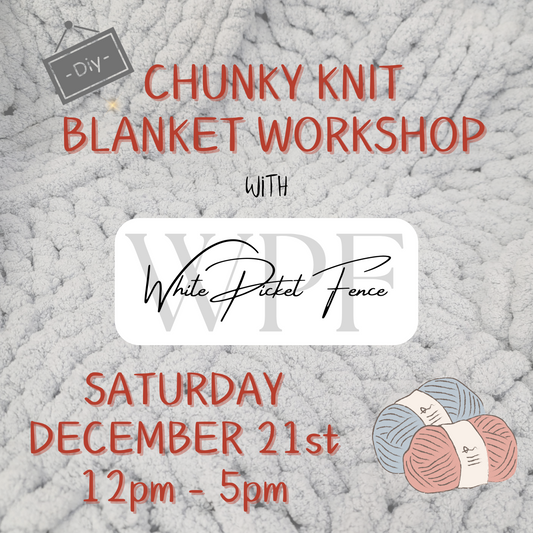 Chunky Knit Blanket Class - December 21, 2024