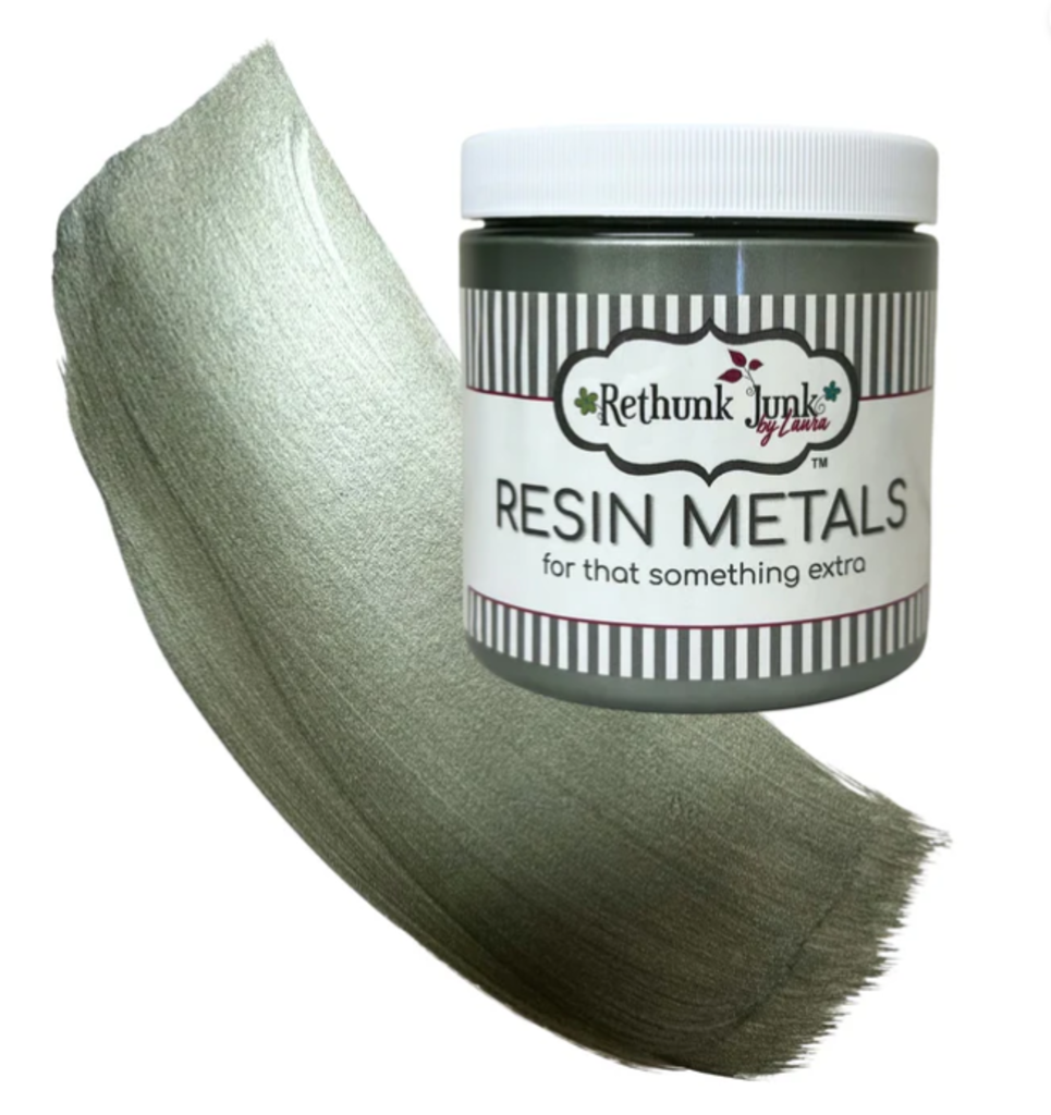 ReThunk Junk Resin Metals Shimmering Sage