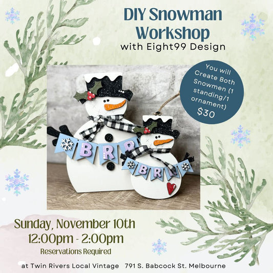 DIY Snowmen Workshop