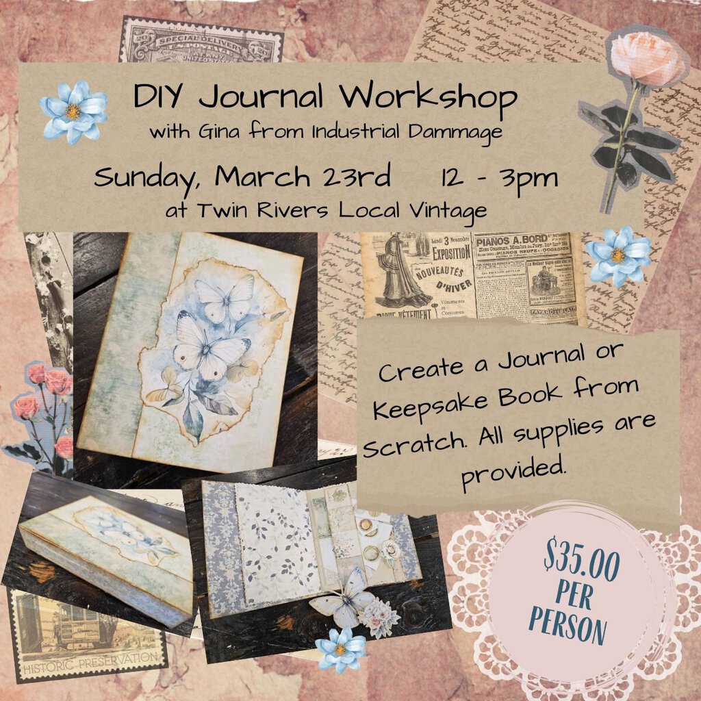 DIY Journal Workshop - March 23, 2025