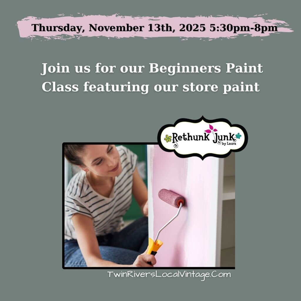Beginner's Furniture Paint Class - November 13, 2025