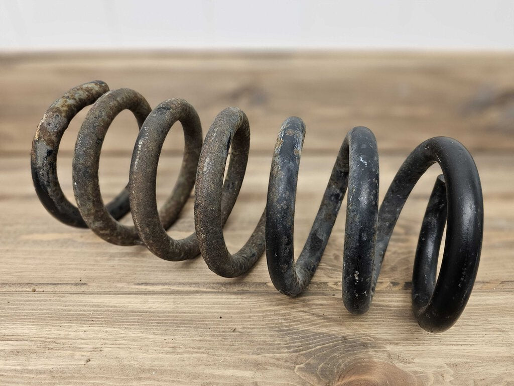 Vintage salvaged industrial coil spring