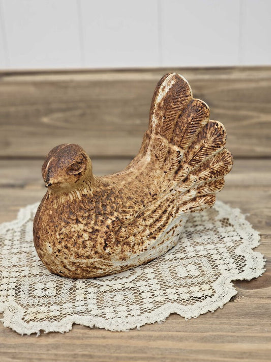 Vintage Cast Iron Dove doorstop