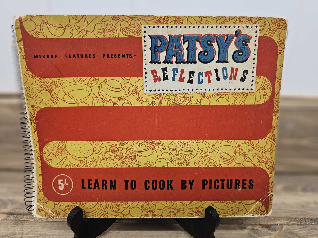 undated (circa 1948) 'Patsy's Reflections' illustrated cookbook published by the Daily Mirror