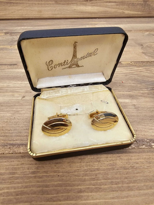 Vintage men's cufflinks in original box