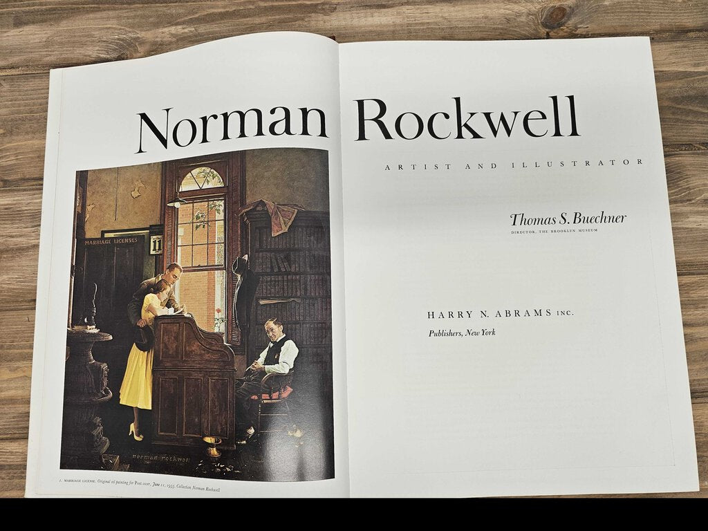 1970 "Norman Rockwell - Artist And Illustrator" book