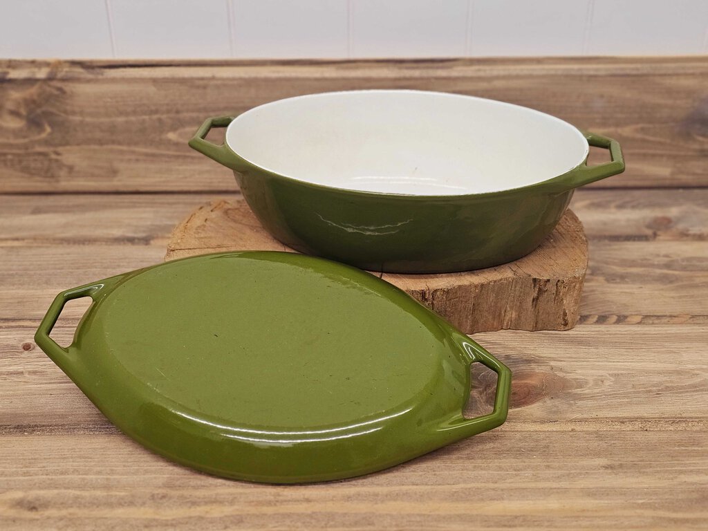 Vintage Copco Denmark Olive Dutch Oven