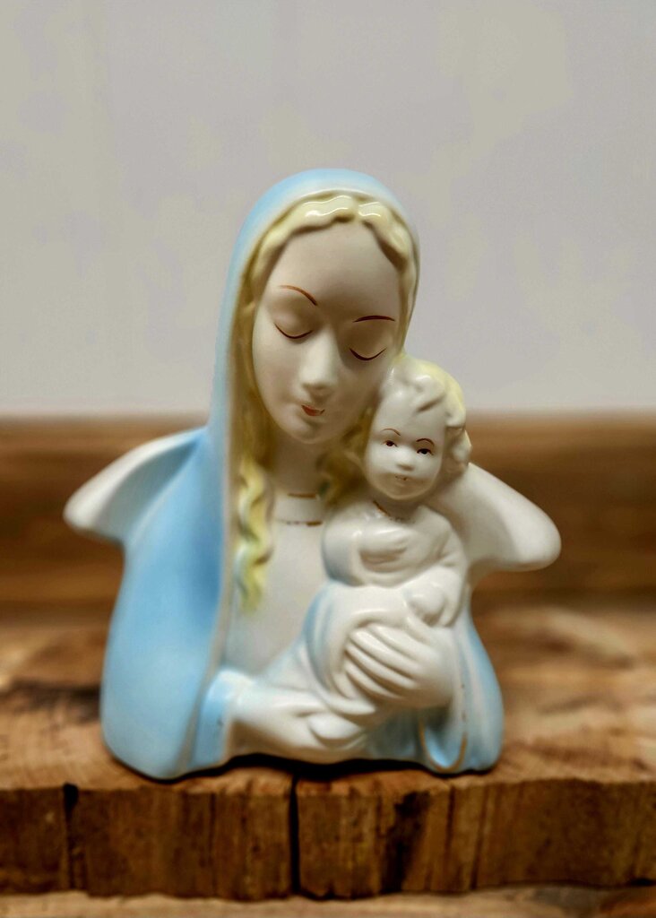 MCM Madonna w/Child Planter