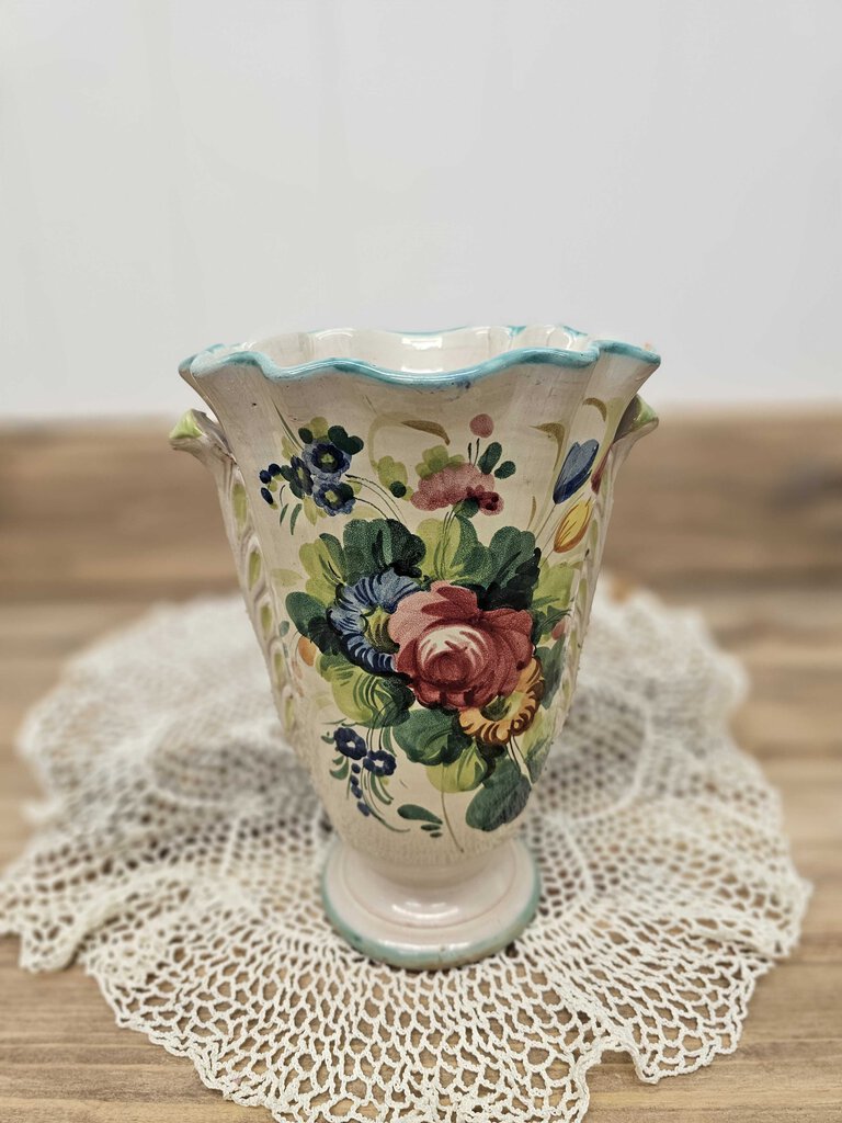 Vintage Hand Painted Vase