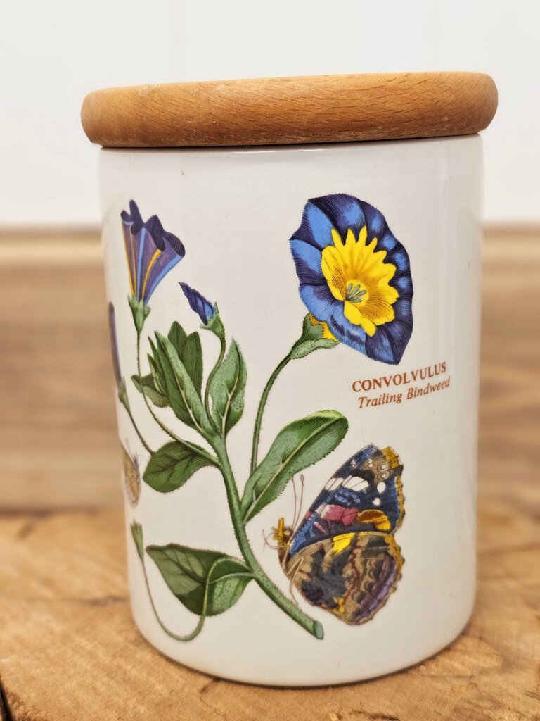 Vintage Set of 4 Portmeirion Botanical Garden Canisters