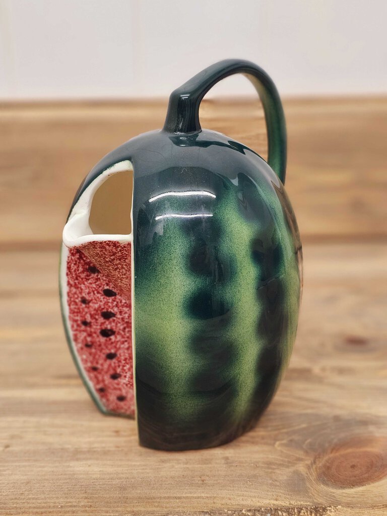 Vintage Shafford porcelain Watermelon pitcher