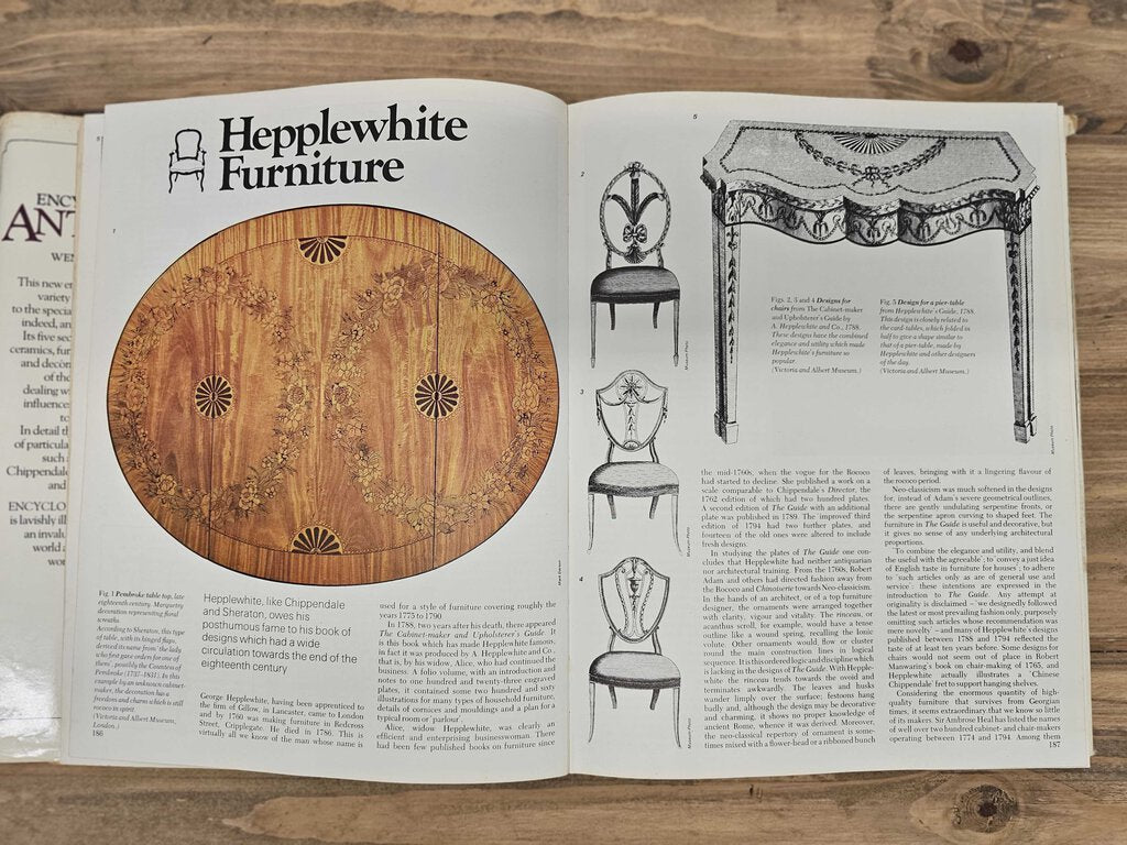 1976 "Encyclopedia of Antiques" book