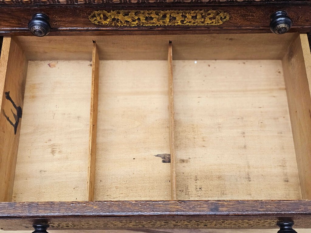 Late 19th Century Watchmaker three drawer parts cabinet