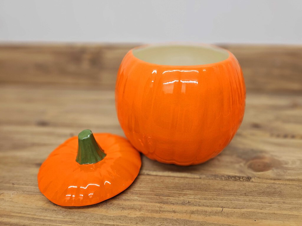 1978 Handmade Ceramic Pumpkin