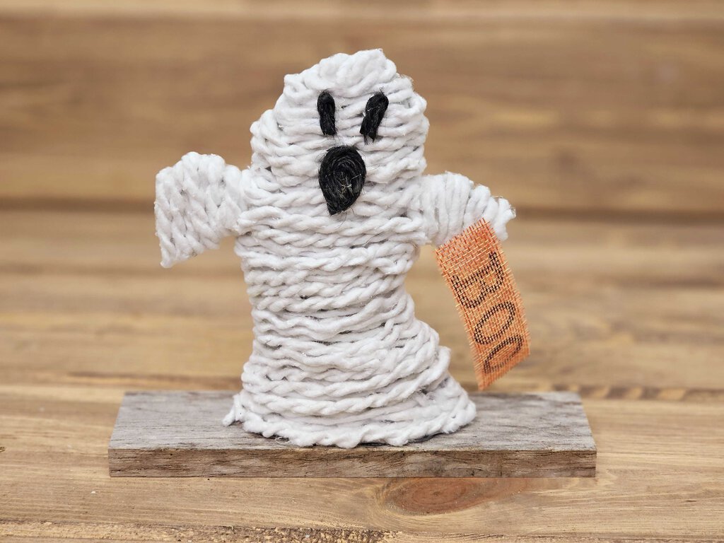 Handmade Ghost figurine