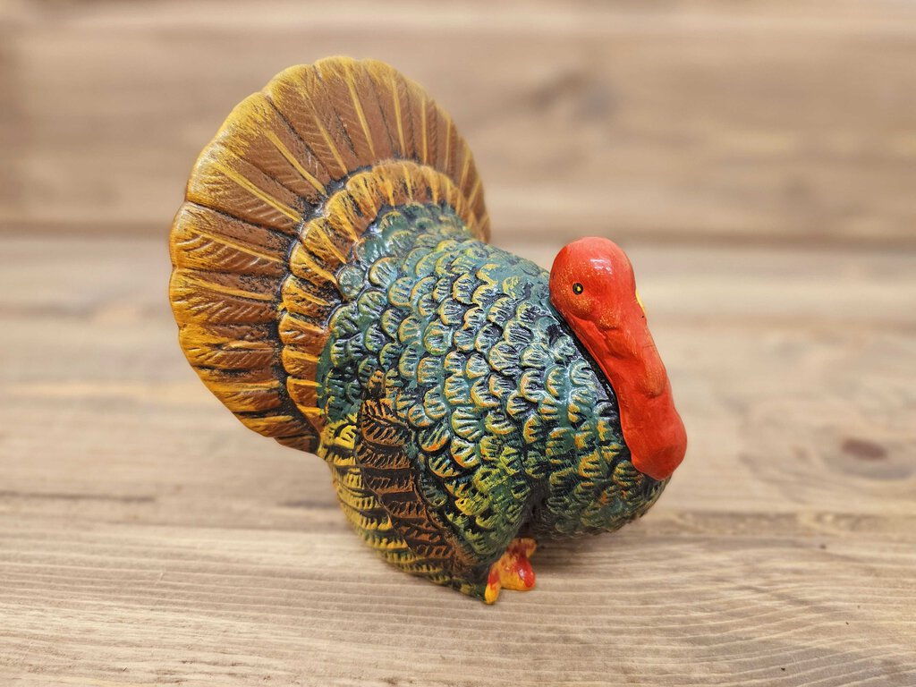 Vintage painted ceramic Turkey