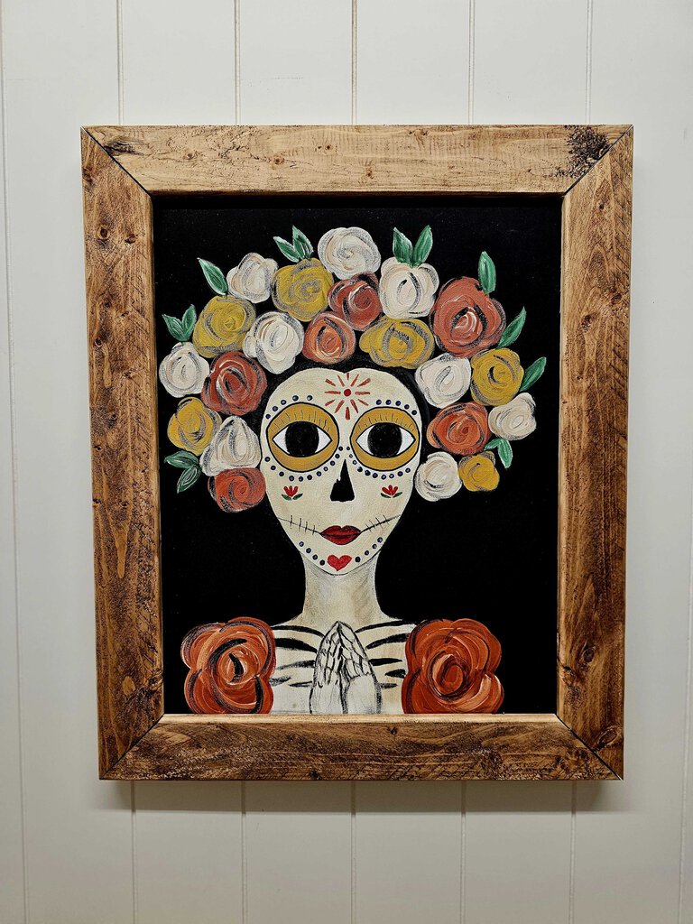 Hand Painted "La Catrina"