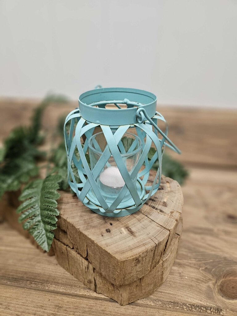 Aqua Metal Lantern