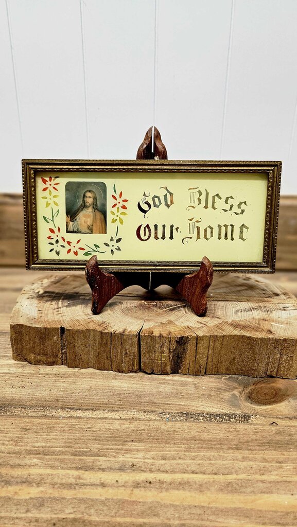 God Bless Our Home Plaque